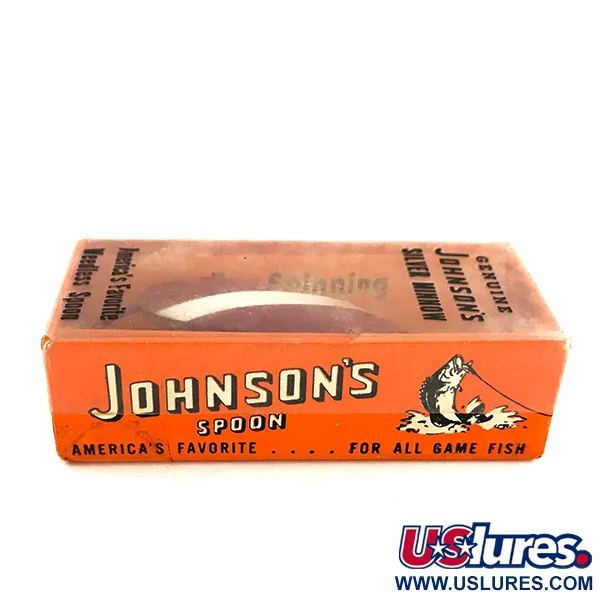  Незачіпляйка Johnson Silver Minnow, червоний/білий, 5 г, блесна коливалка (колебалка) #7677