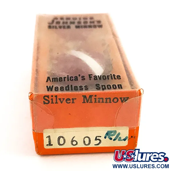  Незачіпляйка Johnson Silver Minnow, червоний/білий, 5 г, блесна коливалка (колебалка) #7677