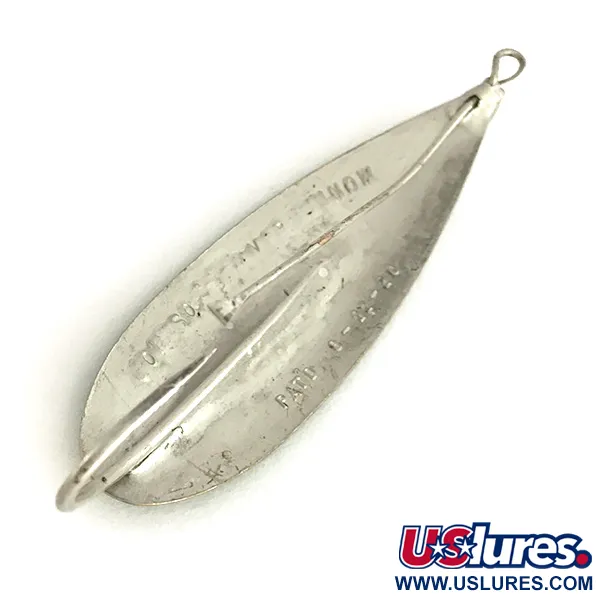  Незачіпляйка Johnson Silver Minnow, срібло/зелений металік, 14 г, блесна коливалка (колебалка) #7680