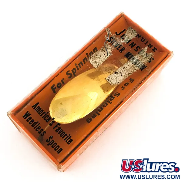  Незачіпляйка Johnson Silver Minnow, золото, 5 г, блесна коливалка (колебалка) #7681