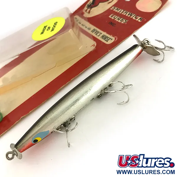  Smithwick Devil's Horse, Chrome, 9 г, воблер #7690