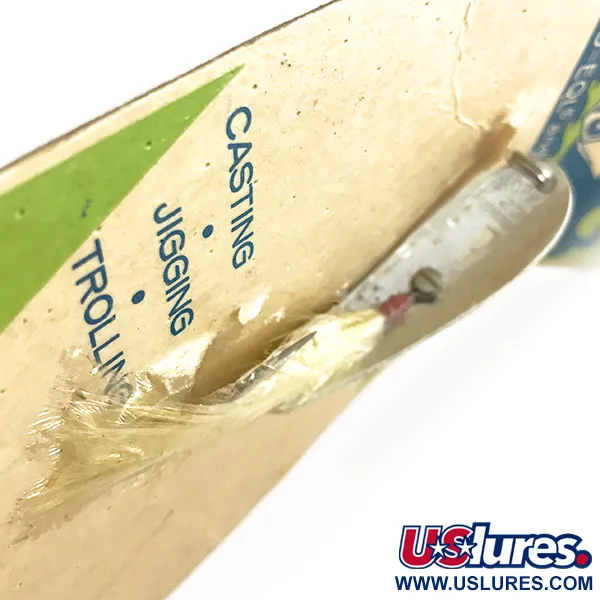  Hopkins 238 Hammered Spoon, Карбоване срібло, 7 г, блесна коливалка (колебалка) #7694