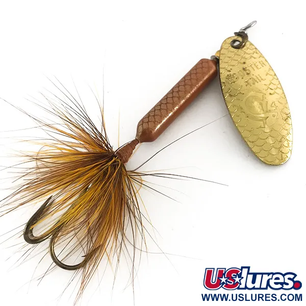 Yakima Bait Worden’s Original Rooster Tail, золото, 7 г, блешня оберталка (вертушка) #7704