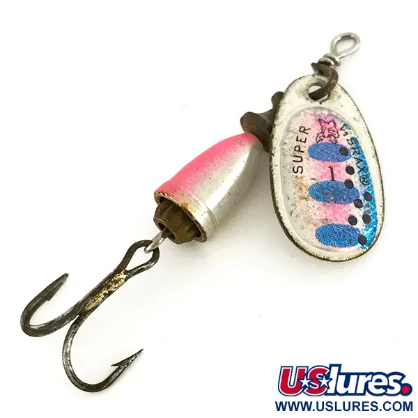 Blue Fox Super Vibrax 1, срібло/форель, 4 г, блешня оберталка (вертушка) #7710