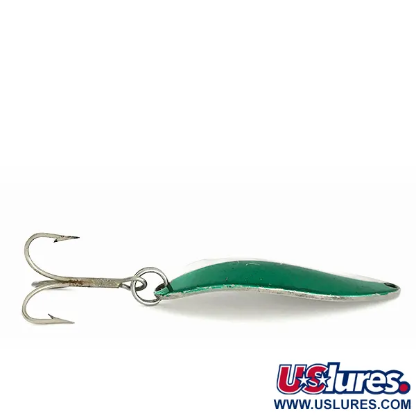 Seneca Little Cleo (Hula Girl), нікель/зелений, 14 г, блесна коливалка (колебалка) #7726