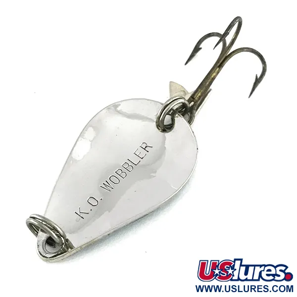 Acme K.O. Wobbler, нікель/синій, 7 г, блесна коливалка (колебалка) #7729