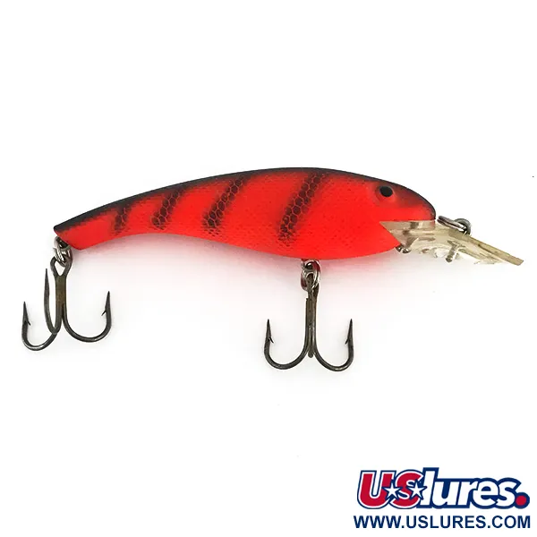  Cotton Cordell Wally Diver UV (світиться в ультрафіолеті), червоний, 14 г, воблер #7745