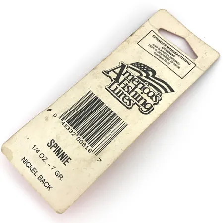 Eppinger Dardevle Spinnie, червоний/білий, 9 г, блесна коливалка (колебалка) #7747