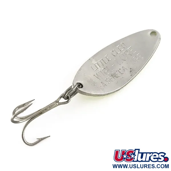 Seneca Little Cleo UV (світиться в ультрафіолеті), жовтий/червоний/нікель, 7 г, блесна коливалка (колебалка) #7760