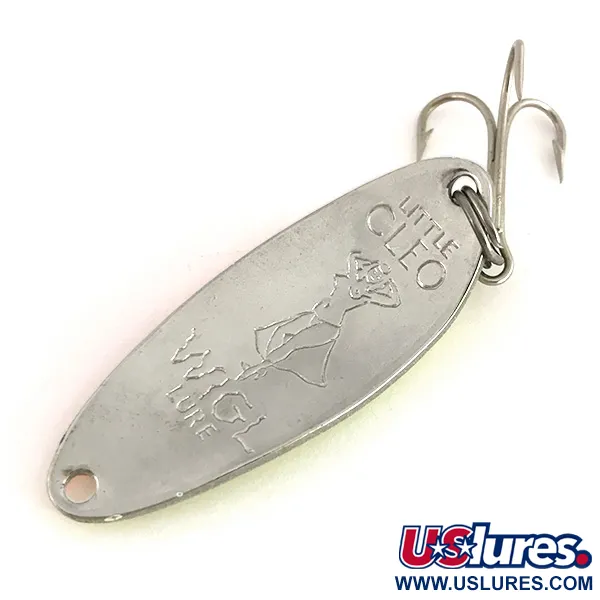 Seneca Little Cleo (Hula Girl, UV - світиться в ультрафіолеті), жовтий/помаранчевий/нікель, 10 г, блесна коливалка (колебалка) #7761