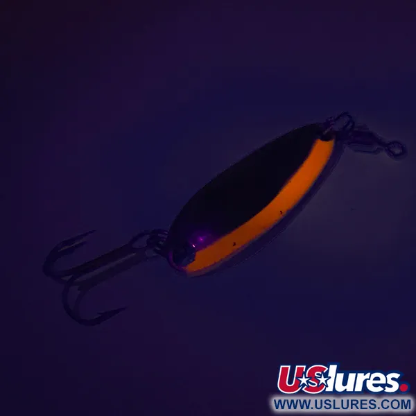 Luhr Jensen Krocodile, нікель/червоний, 7 г, блесна коливалка (колебалка) #7765