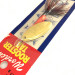 Yakima Bait Worden’s Original Rooster Tail UV (світиться в ультрафіолеті), золото/червоний, 12 г, блешня оберталка (вертушка) #7772