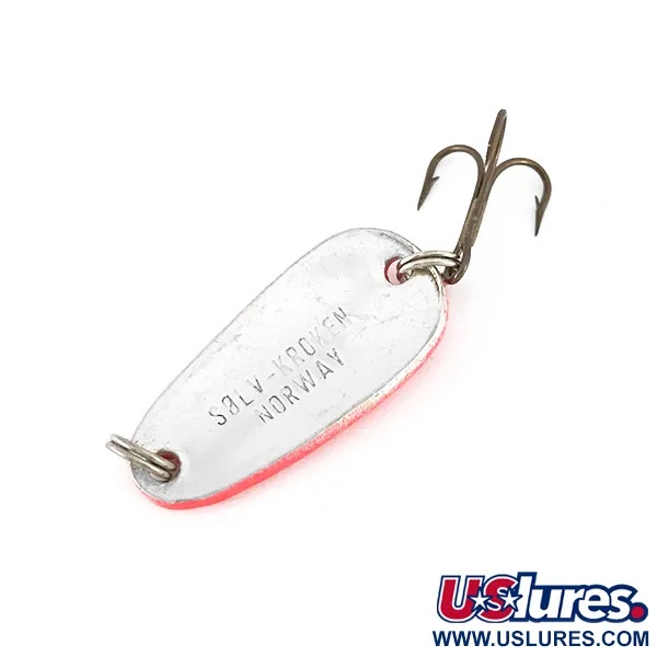  Sølvkroken Spesial Classic UV (світиться в ультрафіолеті), червоний UV/срібло, 7 г, блесна коливалка (колебалка) #7781