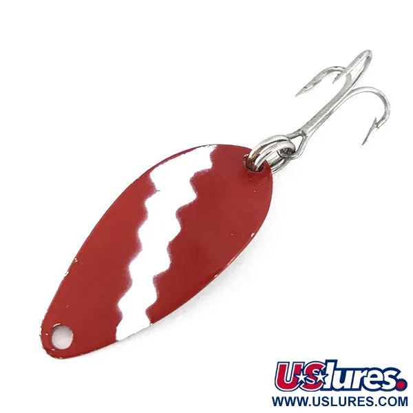 Seneca Little Cleo, червоний/білий/нікель, 4 г, блесна коливалка (колебалка) #7783