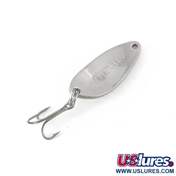 Seneca Little Cleo, білий перламутр/червоний/нікель, 5 г, блесна коливалка (колебалка) #7784