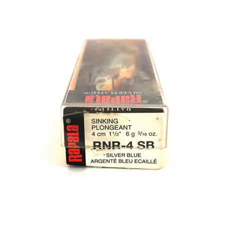 Rapala Rattl'n Rap, Silver Blue, 6 г, воблер #7796