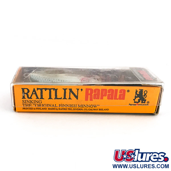  Rapala Rattl'n Rap, Silver Blue, 6 г, воблер #7796