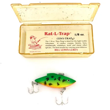 Bill Lewis Rat-L-Trap TT-W4, Fire Tiger TT-W4, 5 г, воблер #7798