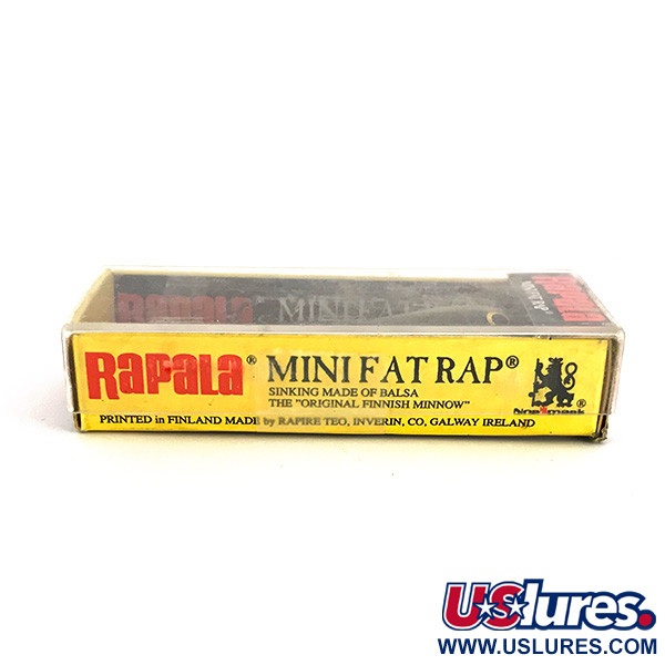  Rapala MINI FAT Rap SINKING DEEP RUNNER 30, S (Silver), 4 г, воблер #7801
