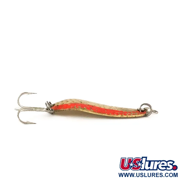 Luhr Jensen Krocodile DIE #3, Карбоване золото/помаранчевий, 10 г, блесна коливалка (колебалка) #7824