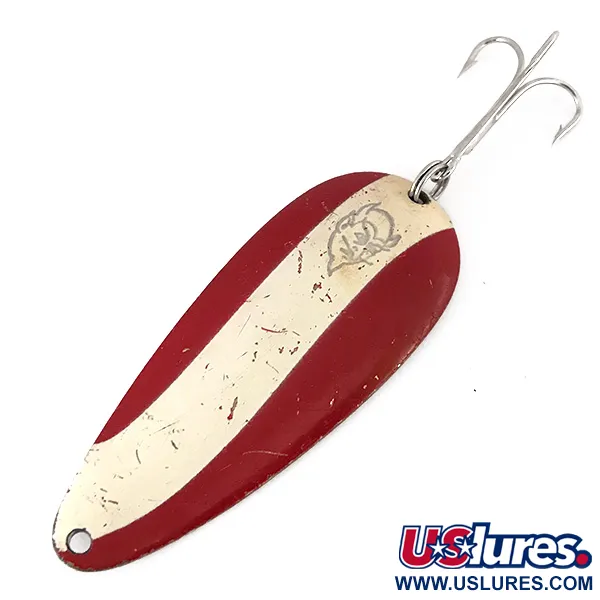 Eppinger Dardevle Dardevlet, червоний/білий/нікель, 21 г, блесна коливалка (колебалка) #7828