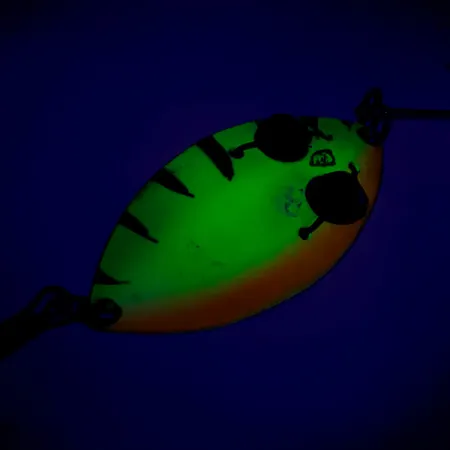 Eppinger Red Eye Junior UV (світиться в ультрафіолеті), Fire Tiger/золото, 13 г, блесна коливалка (колебалка) #7834