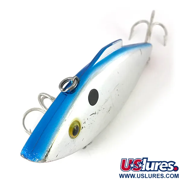  Bill Lewis Rat-L-Trap RT 258 Chrome Black Blue, RT 258 Chrome Black Blue, 32 г, воблер #7844