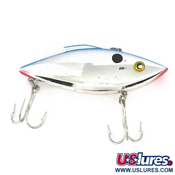  Bill Lewis Rat-L-Trap RT 258 Chrome Black Blue, RT 258 Chrome Black Blue, 32 г, воблер #7844