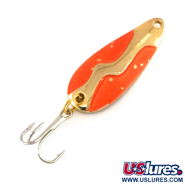 Acme Kamlooper UV (світиться в ультрафіолеті), золото/помаранчевий, 11 г, блесна коливалка (колебалка) #7867