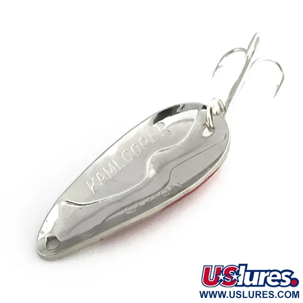 Acme Kamlooper, червоний/білий/нікель, 11 г, блесна коливалка (колебалка) #7868