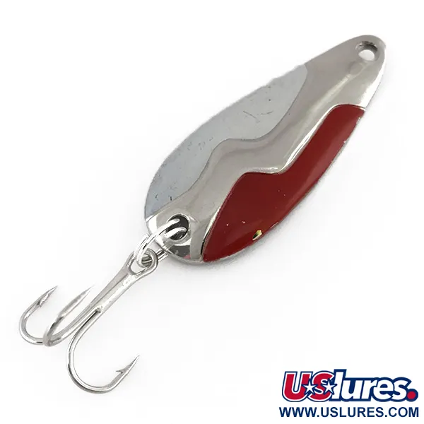 Acme Kamlooper, червоний/білий/нікель, 11 г, блесна коливалка (колебалка) #7868