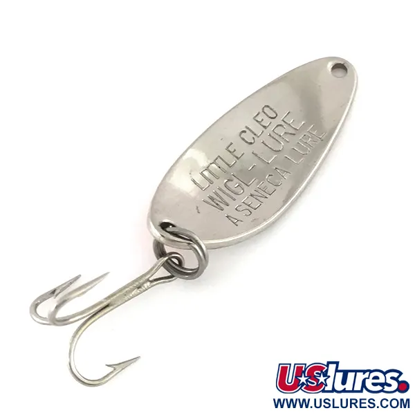 Seneca Little Cleo, нікель/помаранчевий, 7 г, блесна коливалка (колебалка) #7874