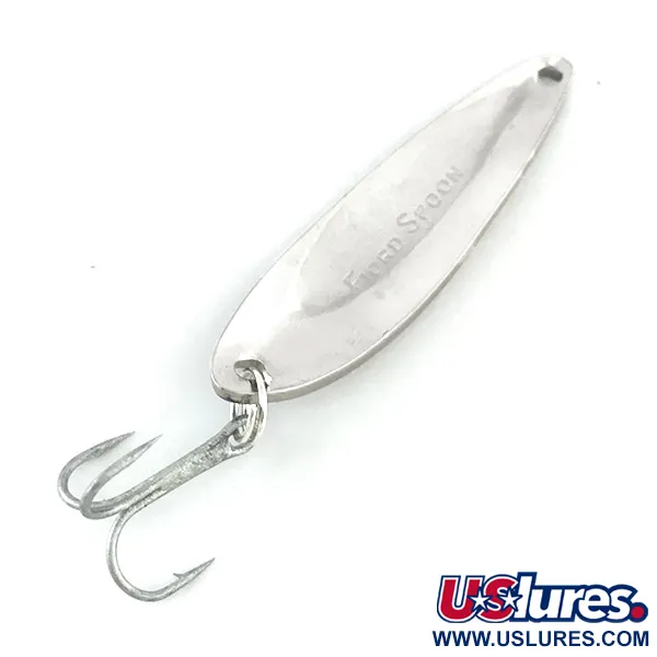 Acme Fiord Spoon Jr, нікель/синій, 7 г, блесна коливалка (колебалка) #7875