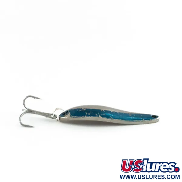Acme Fiord Spoon Jr, нікель/синій, 7 г, блесна коливалка (колебалка) #7875