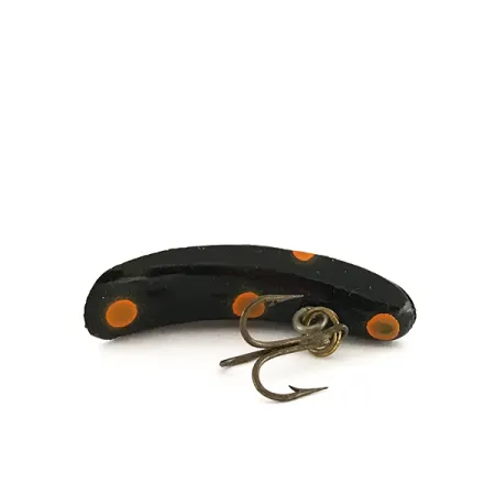 Yakima Bait FlatFish F4, чорний/помаранчевий, 1,4 г, воблер #7895