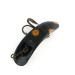 Yakima Bait FlatFish F4, чорний/помаранчевий, 1,4 г, воблер #7895
