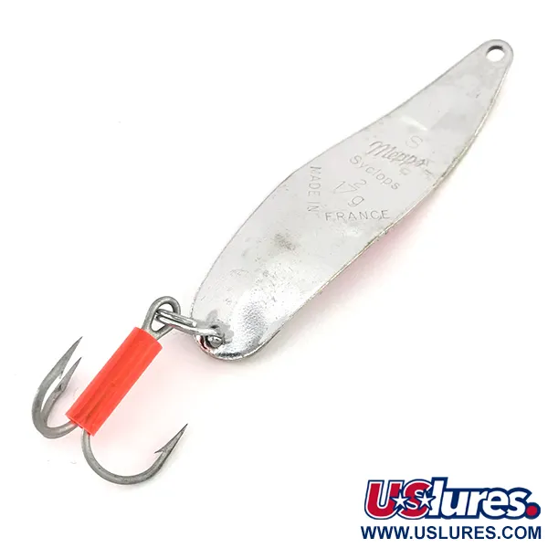  Mepps Syclops 2, срібло/рожевий, 17 г, блесна коливалка (колебалка) #7897