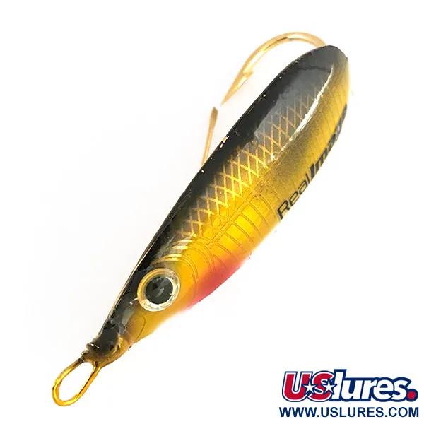  Незачіпляйка Bass Pro Shops Real Image Lazer Eye, золото, 12 г, блесна коливалка (колебалка) #7905