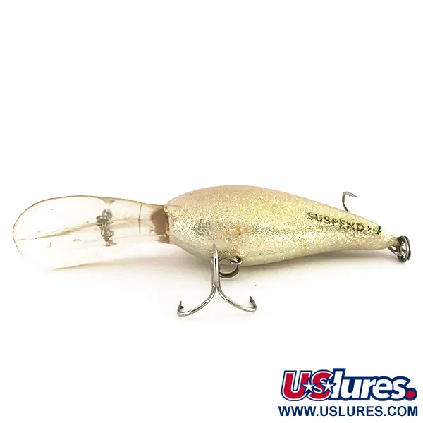 Norman DD14, золотий гліттер, 16 г, воблер #7912