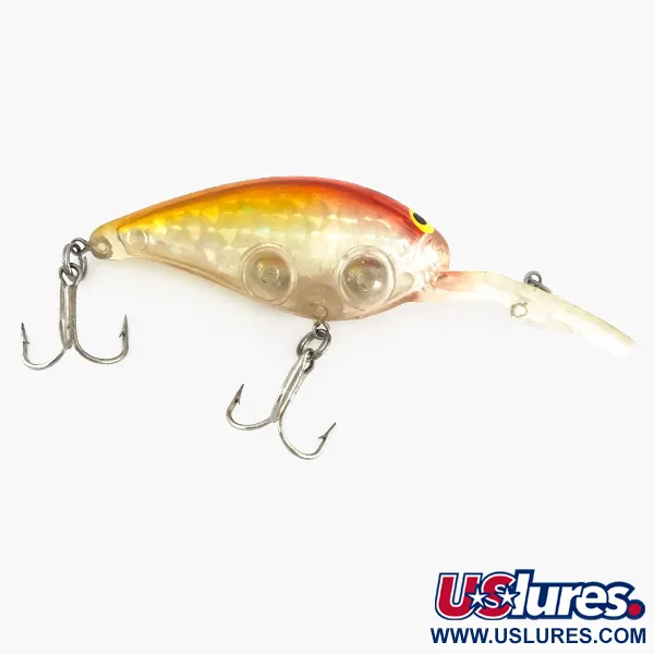 Norman Deep Little N, Прозорий/золота голограма, 16 г, воблер #7922