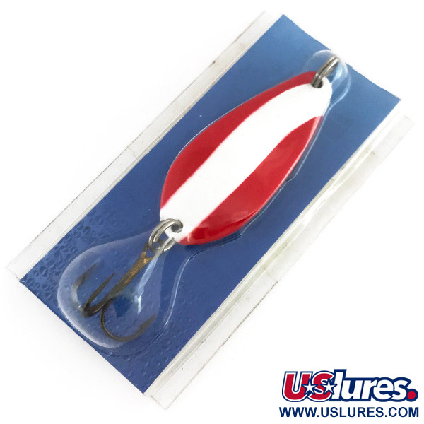  Blue Fox Strobe Aqua Spoon, червоний/білий, 11 г, блесна коливалка (колебалка) #7941