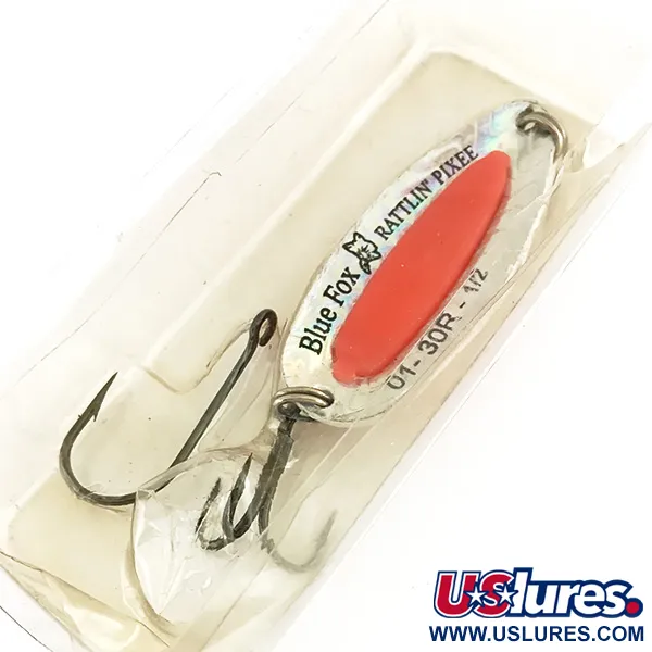  Blue Fox Rattlin Pixee, рожевий/райдужний нікель, 14 г, блесна коливалка (колебалка) #7942