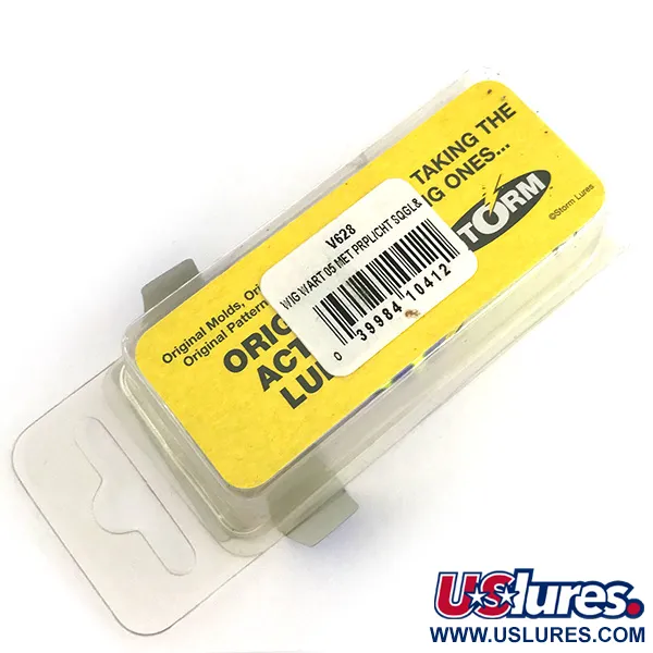 Storm Wiggle Wart, фіолетовий/неоновий жовтий, 11 г, воблер #7944