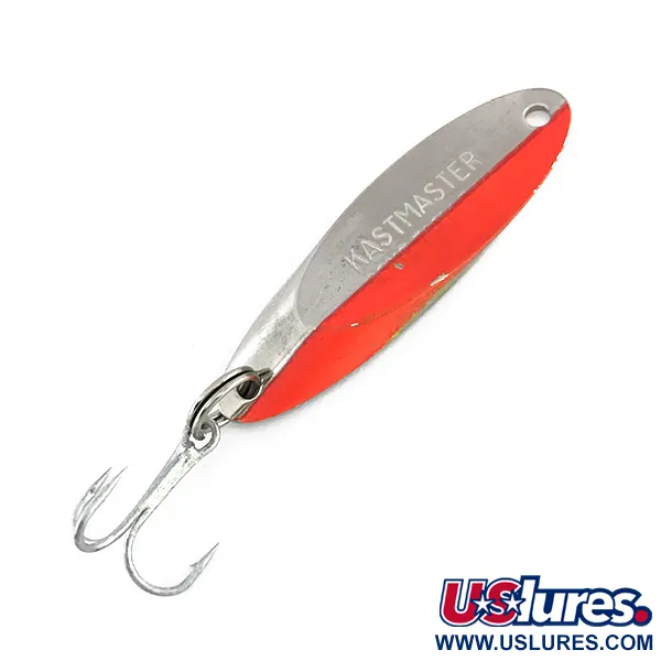 Acme Kastmaster UV (світиться в ультрафіолеті), нікель/помаранчевий, 7 г, блесна коливалка (колебалка) #7962