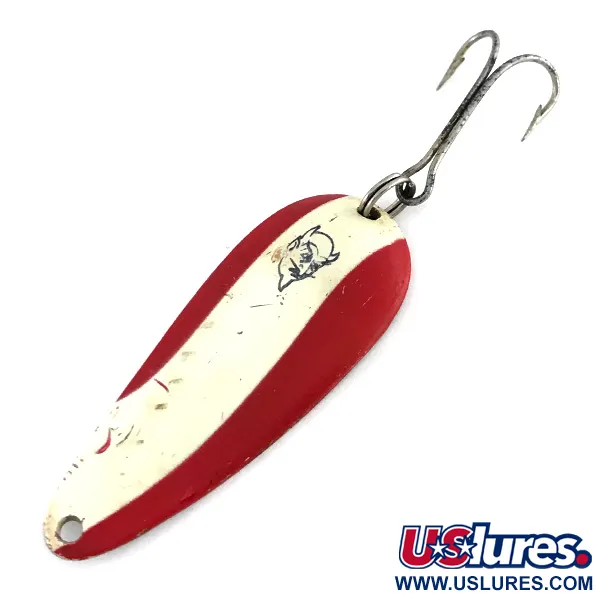 Eppinger Dardevle Imp, червоний/білий/нікель, 11 г, блесна коливалка (колебалка) #7998
