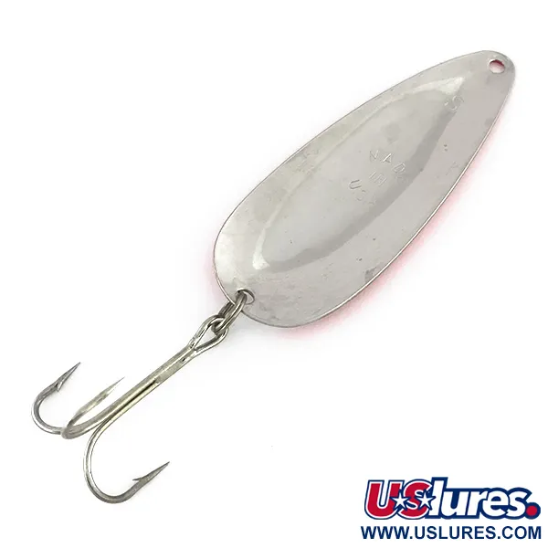  Worth Chippewa, червоний/білий/нікель, 14 г, блесна коливалка (колебалка) #7999