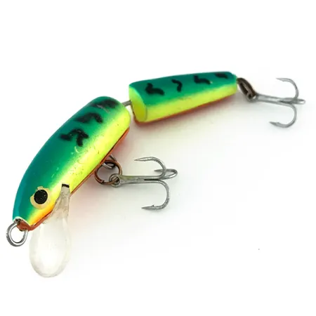 Rapala Jointed J-7 UV (світиться в ультрафіолеті), Fire Tiger, 4 г, воблер #8011