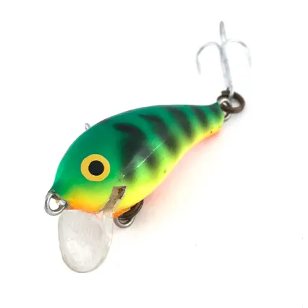 Rapala MINI FAT Rap SINKING DEEP RUNNER 30 UV (світиться в ультрафіолеті), FT (Fire Tiger), 4 г, воблер #8034
