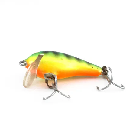 Rapala MINI FAT Rap SINKING DEEP RUNNER 30 UV (світиться в ультрафіолеті), FT (Fire Tiger), 4 г, воблер #8034