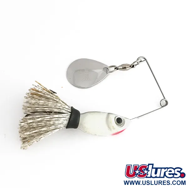  Strike King Rocket Shad Spinnerbait, нікель/білий, 14 г, до рибалки #8036